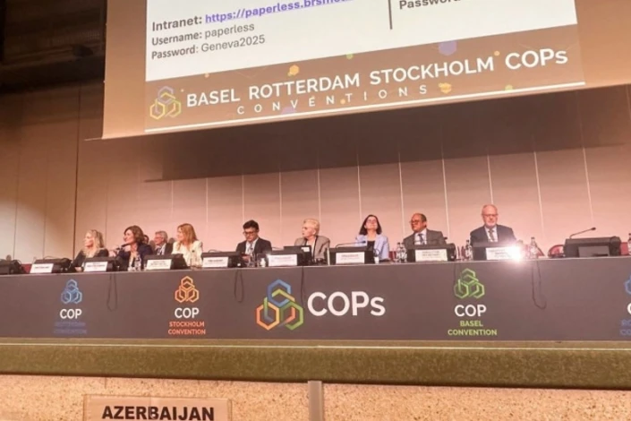 Azərbaycan Stokholm və Bazel Konvensiyaları üzrə konfranslarda iştirak edib
