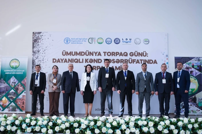 “Ümumdünya Torpaq Günü: Dayanıqlı Kənd Təsərrüfatında Torpaq Amili” mövzusunda Respublika elmi-praktik konfransı keçirilib