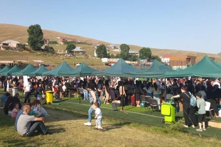 Daşkəsəndə kənd təsərrüfatı məhsulları festivalı keçirilib