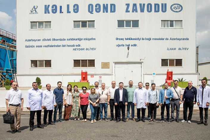 İmişli Kəllə Qənd Zavoduna mediatur təşkil edilib.