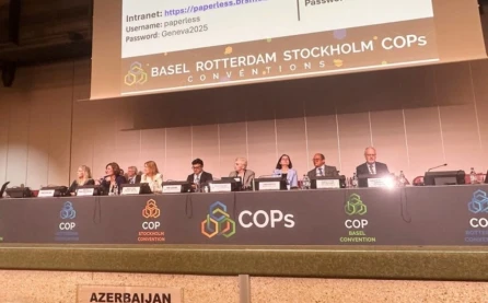 Azərbaycan Stokholm və Bazel Konvensiyaları üzrə konfranslarda iştirak edib