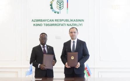 Azərbaycan və Somali aqrar əməkdaşlığa dair Anlaşma Memorandumu imzalayıb